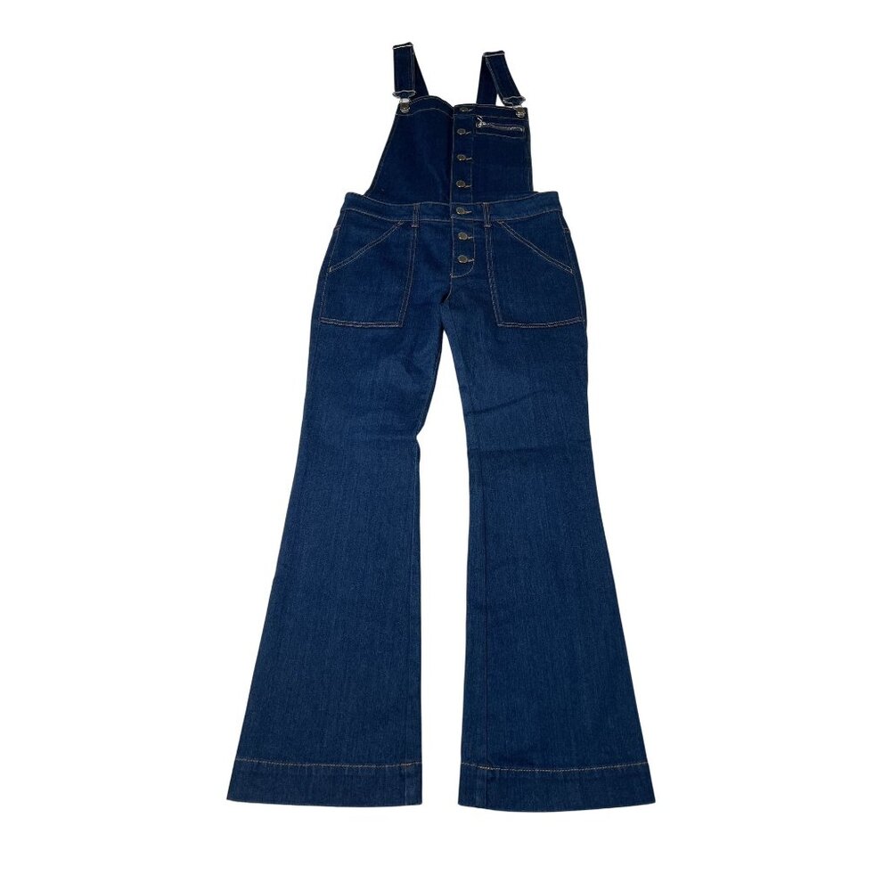 Stella McCartney Button Up Dungaree in Blue